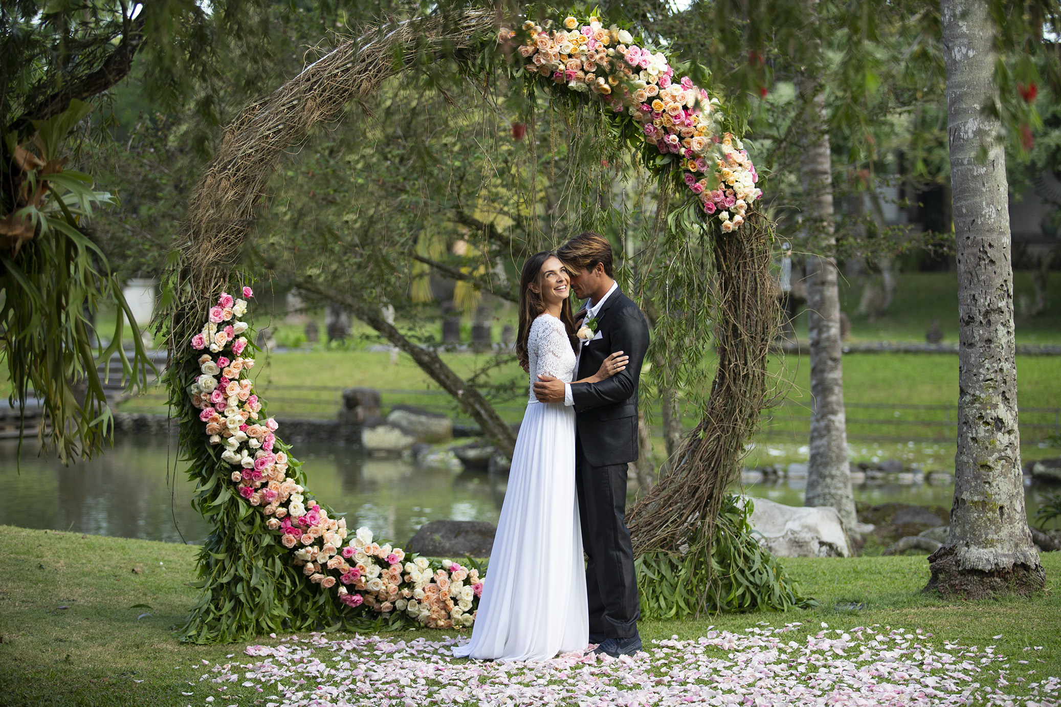 Wedding set up at The Garden